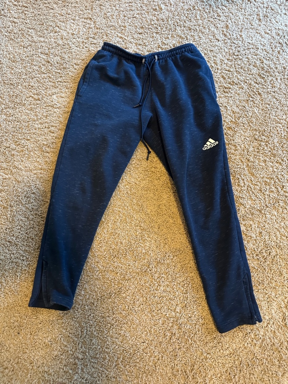 Adidas Navy Jogger Sweatpants
